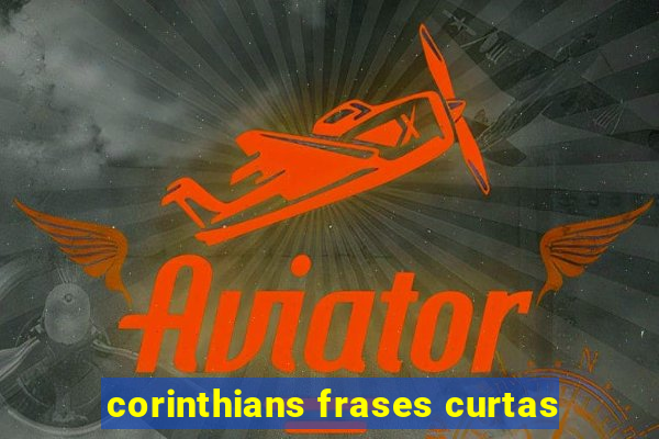 corinthians frases curtas